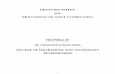 LECTURE NOTES ON PRINCIPLES OF SOFT COMPUTING computing LECTURE NOTES... · hard computing, the soft computing is tolerant of imprecision, uncertainty, partial truth, and approximation.