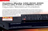 TEST REPORT HDTV Receiver Golden Media UNI-BOX 9080 tele- · PDF fileGolden Media UNI-BOX 9080 CRCI HD PVR COMBO Plus ... Download this report in other languages from the Internet: