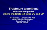 The standard patient mild-to-moderate left sided UC and UP · The standard patient mild-to-moderate left sided UC and UP Gerassimos J. Mantzaris, MD, PhD ... – Campieri et al 4w