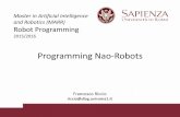 Presentazione standard di PowerPoint - uniroma1.itspqr/tutorials/programming-nao-robots.pdf · A broker: provides directory services allowing you to find modules and methods. provides