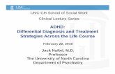 ADHD: Differential Diagnosis and Treatment Strategies ...cls.unc.edu/files/2014/03/CLS-Slides-on-ADHD-02_22_2010.pdf · Prevalence of ADHD based on data from JCADHD Study » 608/6101