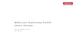 BACnet Gateway (435) User Guide - helvar.nl · over a computer network. It operates on a client/server principle: the BACnet Gateway is the server, and either a BACnet device or the