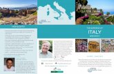 ROME Sorrento Taormina - Ross Garden Tours | To the most ... · TOUR LEADER MICHAEL MCCOY Tour Leader, Michael McCoy is a botanist, garden designer and garden writer. His ‘Dream