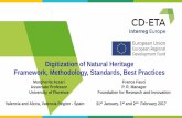 Digitization of Natural Heritage Framework, Methodology, Standards … · Digitization of Natural Heritage Framework, Methodology, Standards, Best Practices Margherita Azzari Associate