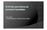 Kiss Csaba Veszprém Megyei Csolnoky Ferenc Kórházharkanykorhaz.hu/pdfs/arthritis.pdf · Seronegativ spondarthritisek jellemz ői RF negatívak, rheumatoid csomó hiánya nem szimmetrikus