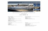 43.500 - inautia.com · CN TEODORICO NOVELLI NOVA 37 Sailboat (1998) CN TEODORICO NOVELLI NOVA 37 € 43.500 € Basic data Type: Sailboat Year : 1998 Length: 10.59 m Location: Marina