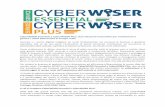 CyberWISER Essential e CyberWISER Plus: due soluzioni ... Release_Launch... · ... interruzione di servizi online e ... La valutazione e il ... Essential e CyberWISER Plus le imprese