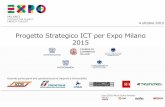 PROGETTO STRATEGICO ICT PER EXPO: INQUADRAMENTO … · valerio zingarelli (cto expo 2015 spa) architettura ecosistema digitale ict expo . for discussion purposes only: any other use