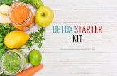 Detox Starter Kit - Regalo - perdipesoconme.com · Svolge funzione emuntoria mediante la produzione della “bile”. ... che vengono allontanati dall’organismo tramite le feci.