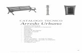 CATALOGO TECNICO Arredo Urbano123userdocs.s3-website-eu-west-1.amazonaws.com/d/73/f5... · compone di uno zoccolo di un davanzale entrambi in fusione di ghisa, collegati tra loro