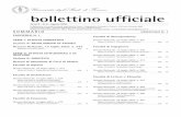 Bollettino Ufficiale - Anno II - N. 8 - Agosto 2003 · Master di I livello in “Infermieristica in Oncologia e cure palliative ... per il Polo delle Scienze Sociali a Novoli –