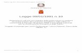 Comune di Palermo - lex10professional.it · TS 11300, UNI EN 10077-1, UNI EN ISO 6946, UNI EN ISO 13370. I valori di conducibilità dei materiali utilizzati sono quelli riportati