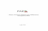 Piano d’Azione Italiano per l’Efficienza Energetica 2011 · 1.4 Rassegna degli obiettivi e risultati relativi al risparmio energetico ... standardizzate per il riconoscimento