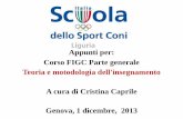 Appunti per: Corso FIGC Parte ... - Scuola dello Sport · sportivo, CONI, Scuola dello Sport, Roma ... Manuale Gioco-Sport 2010 Divisione attività promozionali- Roma . ... Sociologia: