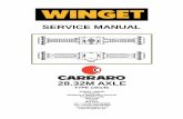 SERVICE MANUAL - Wingetwinget.co.uk/document/CARRARO 28.32M FRONT AXLE 140146 REPAIR... · SERVICE MANUAL 28.32M AXLE TYPE 140146 WINGET LIMITED PO BOX 41 EDGEFOLD INDUSTRIAL ESTATE