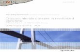 Critical chloride content in reinforced concrete - .11.00 â€“ 12.00 Luca Bertolini: Depassivation