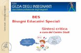 BES Bisogni Educativi Speciali - win.gildavenezia.itwin.gildavenezia.it/docs/Archivio/2013/dic2013/BES-sintesi.pdf · per la Legge 104/92, è importante proseguire nel solco della