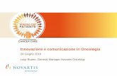Innovazione e comunicazione in Oncologia - media.aiom.itmedia.aiom.it/userfiles/files/doc/AIOM-Servizi/20160624RE_21_Boano.pdf · Innovazione e comunicazione in Oncologia 24 Giugno