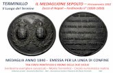 Presentazione standard di PowerPoint · L’ANNO/ 1840 Nota: La medaglia è datata 1840 ma venne prodotta certamente nel 1846 perché lo stemma papale affiancato a quello dei Borbone