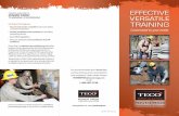 TAMPA ELECTRIC’S POWER PROS VERSATILE Let Power Pros … · Power Pros™ is a series of highly effective training programs developed for the electric utility industry. The series