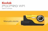 Manuale utente - Kodak PIXPRO Digital Cameras · Non far cadere la fotocamera o evitare che urti oggetti solidi. Non tentare di smontare o riparare la fotocamera. ... Conservare le
