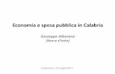 Gli investimenti pubblici in Italia - CalabriaEuropacalabriaeuropa.regione.calabria.it/website/portalmedia/2017-07... · Componenti della spesa pubblica (2007=100) Tra il 2007 e il