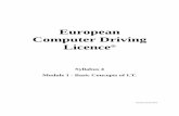 European Computer Driving Licence - Bu Shoubra/Electrical... · ‘European Computer Driving Licence’ and ECDL and Stars device are registered trade marks of The European Computer