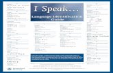 S Language Identification Guide - Nebraska Supreme Court · Language Identification Guide A Amharic . Arabic. ́ ́. S. Version 1.2 July 2011 . Armenian. B . Bengali. Bosnian . Ja