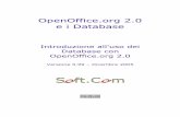 OpenOffice.org 2.0 e i Database - softcombn.com · precedente, volendo estrarre i dati in base sia al Supporto che all'Argomento, modificheremo la Ricerca in questo modo: all'apertura,