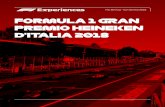 FORMULA 1 GRAN PREMIO HEINEKEN D’ITALIA 2018 · FLA 1 A PI HI ITALIA 2018 5 TROPHY Offering outstanding views of the high speed Parabolica right-hander, this is the ideal spot for
