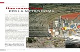 PER LA mETRo RomA - romametropolitane.it ROMA.pdf · Sono attualmente in corso i lavori di realizzazione di ... Figura 1 – Tracciato della linea su base foto aerea ... quella di