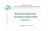 Struttura finanziaria: principi fondamentalifinanzaziendale.myblog.it/media/02/00/178074953.pdf · Finanza Aziendale Analisi e valutazioni per le decisioni aziendali M.Dallocchio