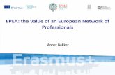 EPEA: the Value of an European Network of Professionals · Lavorare per promuovere sani principi e buone pratiche per l’istruzionecarceraria in Europa… e oltre! • > 600 membri,