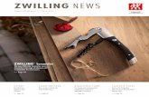 ZWILLING News - Kitchen  · PDF fileZWILLING News ZWILLING ... designer and architect Matteo Thun. ZWILLING