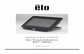 Elo Touch Solutions Elo Tablet capitolo fornisce una panoramica del tablet, inclusi posizione dei connettori e dei comandi, caratteristiche del tablet, accessori, specifiche e ambiente