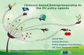 (Science-based)Entrepreneurship in the EU policy agenda D.pdf · (Science-based)Entrepreneurship in the EU policy agenda David Mair Acting Director, ... 'Strategic cluster domains