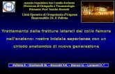 Azienda Ospedaliera San Camillo-Forlanini Divisione di ... · PDF filestatico e dinamico Cefalomidollare ZNN Cannulato in titanio Trabecular Metal ™ Technology. ... Sistema di centraggio