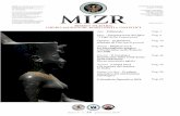 MIZR é uno strumento di divulgazione interna che presenta ... · PDF file“Considerazioni sull’Iniziazione”, testo che un buon Maestro Tegolatore dovrebbe conoscere a memoria)