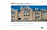 Anstone and Shearstone Walling · Texture The Forticrete Anstone ® and Shearstone™ ranges offer a choice of the three most popular types of natural stone ﬁnish. Split The most