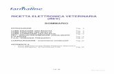 RICETTA ELETTRONICA VETERINARIA (REV) - farmalinesrl.itfarmalinesrl.it/wp-content/uploads/2018/12/Ricetta-Elettronica... · RICETTA ELETTRONICA VETERINARIA (REV) SOMMARIO ... COME