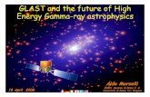 GLAST and the future of High Energy Gamma-ray astrophysicsstatistics.roma2.infn.it/~morselli/GLAST_Morselli_Monteporzio_r.pdf · •Rivelatori su satellite - Rivelano il fotone primario