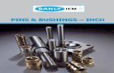 PINS & BUSHINGS – INCH - daytonlamina.com · DaNly IeM is a leading manufacturer of die and mold components supplied globally to the parts forming industry. ... Removable Precision