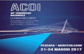 Pescara montesilvano 21-24 maggio 2017 - ACOI ... · tecnologica e ruolo ... 10:30 Il punto di vista dell’Infermiere - Mariuccia Rizzuto (Udine) ... SCUOLA ACOI – SICOB - Chirurgia
