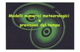 Modelli numerici meteorologici e previsioni del tempo - ISAC meteo.pdf · I matematici Courant, ... • il rapporto tra il numero di operazioni effettuato negli attuali modelli globali