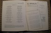 22 - melitensiawth.com. 063(1987... · ii) toqghod ghar-regoli grammatikali tal-Malti, bhal p.e., tiehu plural Malti, tikkonjuga ruhha, iŽŽid prefissi/suffissi Maltin. 6. Jibqa'