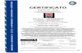 saf-spa.comsaf-spa.com/assets/docs/CERTIFICATO SAF ISO 14001 I-GB-2016.pdf · Fabbricazione di componenti in lamiera mediante processi di taglio, piegatura, ... processi di tranciatura,