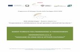 BOZZA Programma di Sviluppo Rurale della Sardegna 2014-2020galbarbagia.it/doc_download/20180626-Bozza-Bando-GAL-Barbagia... · Programma di Sviluppo Rurale della Sardegna 2014-2020