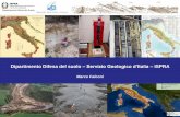 Dipartimento Difesa del suolo Servizio Geologico d’Italia ... · ISPRA Istituto Superiore per la Protezione e la Ricerca Ambientale Dipartimento Difesa del Suolo •Ogni anno ISPRA
