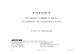 Scorpio 1400ADG V2.1 040323doc - TAINET · V2.1 07008-00066 2004/03/24 TAINET Scorpio 1400 A/D/G G.SHDSL Termination Unit User's Manual The Professional Partner TAINET COMMUNICATION