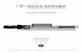 DIAMOND SERIES - Nova Rotors – Progressing cavity Pumps · rappresenta la miglior soluzione dal punto di vista delle performance e della durata. Tutti gli sforzi generati dalla
